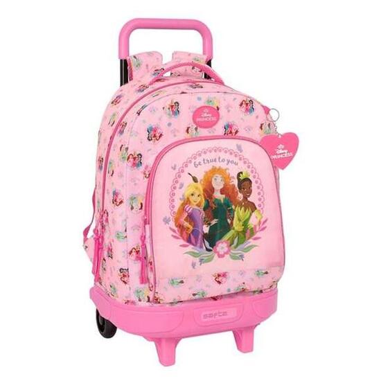 Cartable à roulettes DISNEY PRINCESS Rose