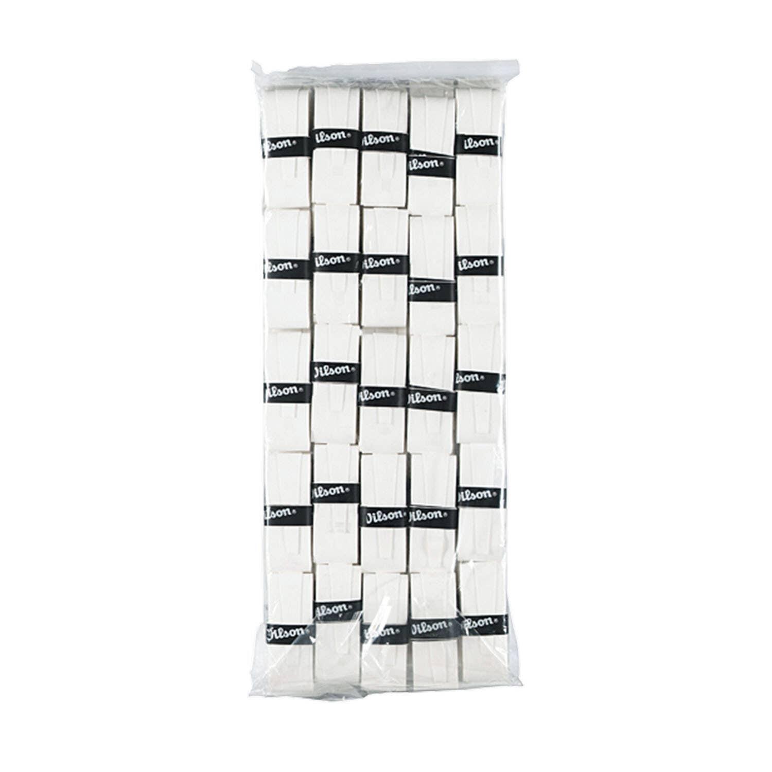 Wilson Pro Overgrip Player 50pk Wh Wrz4019wh 1/2