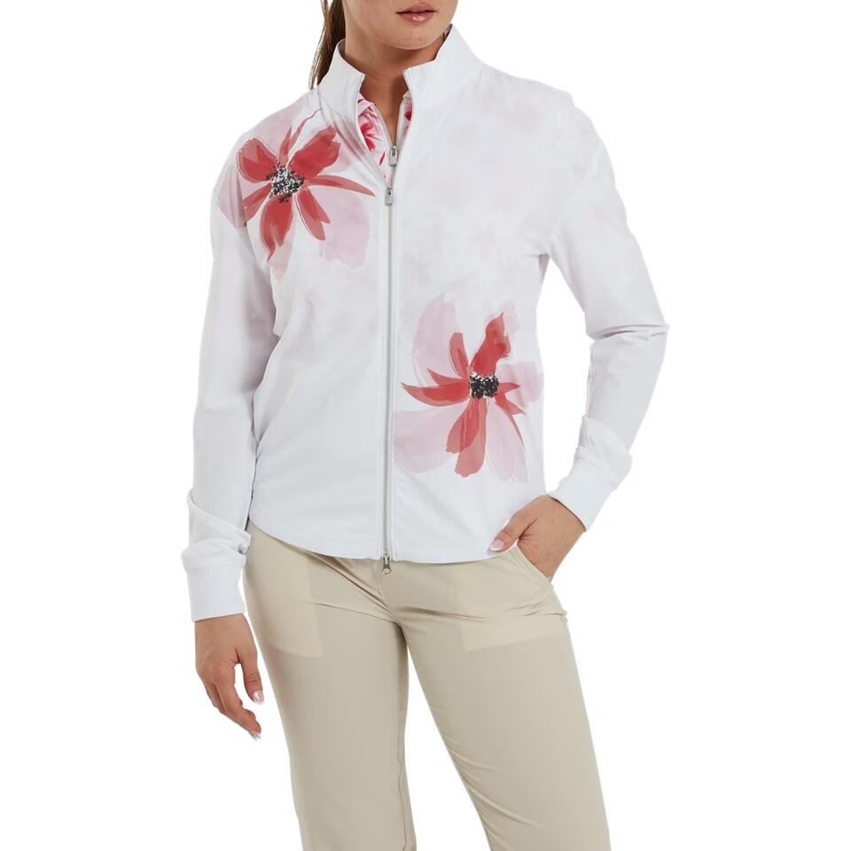 Footjoy - Veste De Golf Légère Footjoy Pour Femme, Blanche - Veste - Multicolore - Decathlon