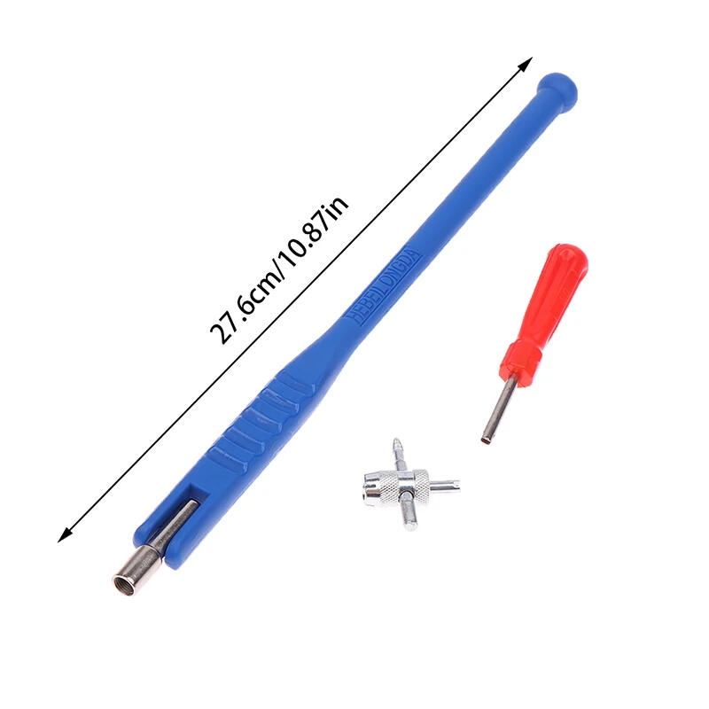 Square1 Kit Valvole Presta Tubeless – 10 Anime Valvola + Attrezzo Di Rimozione + 10 Tappi – Compatibile MTB, Strada, Gravel - 3