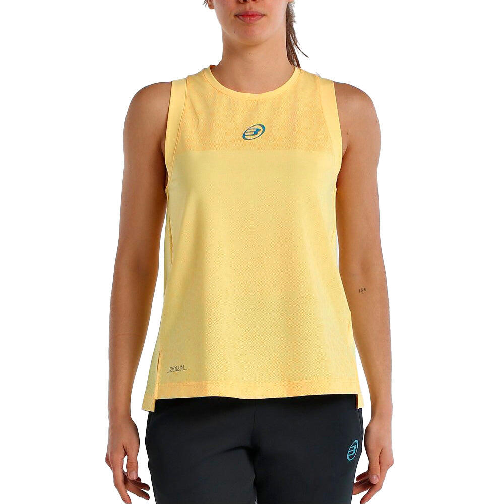 Bullpadel - T-shirt Bullpadel Braza Femme - Polo Manches Courtes - Noir - Decathlon