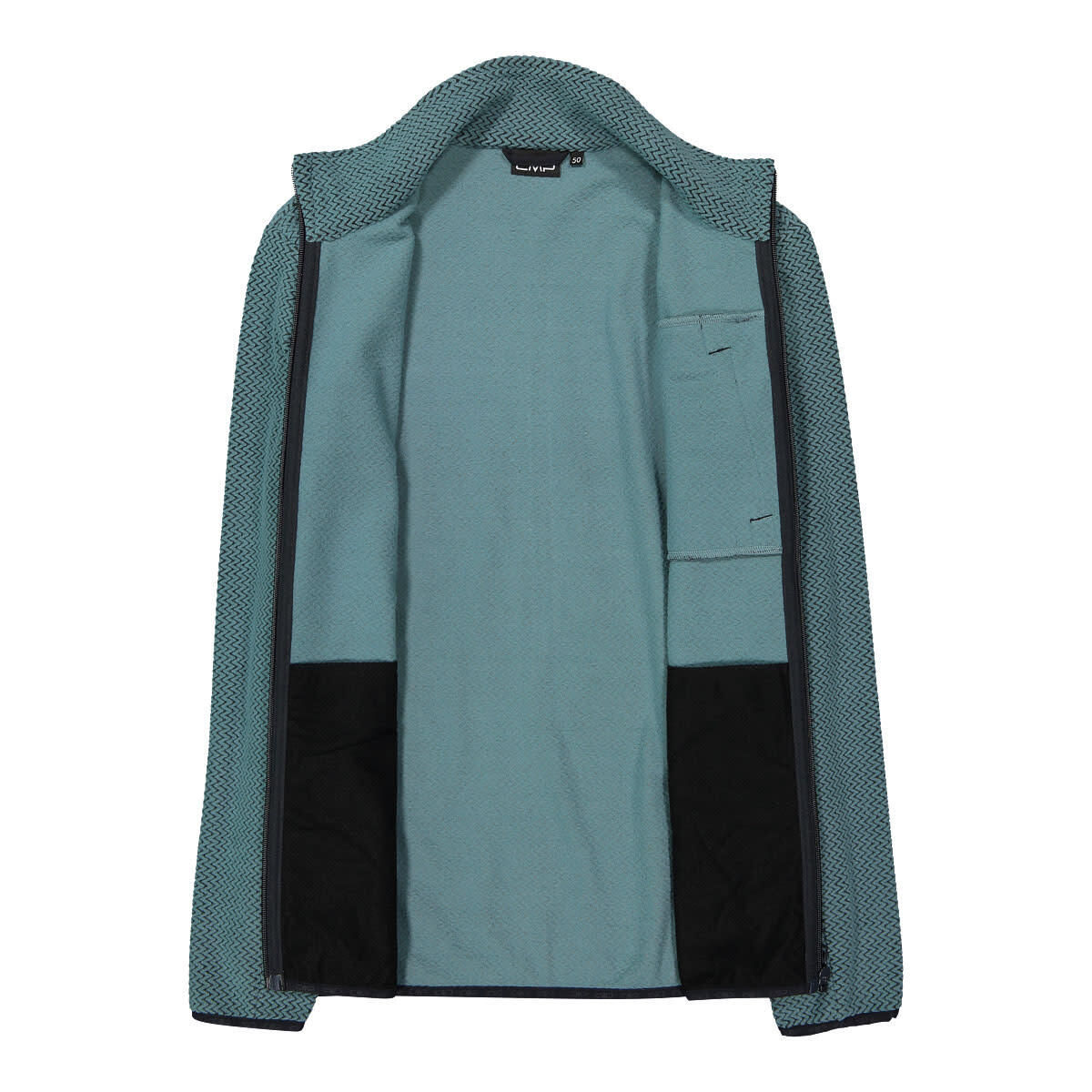 Fleecevesten Truien Heren - CMP  Jacket M - Green Nilo 4/5