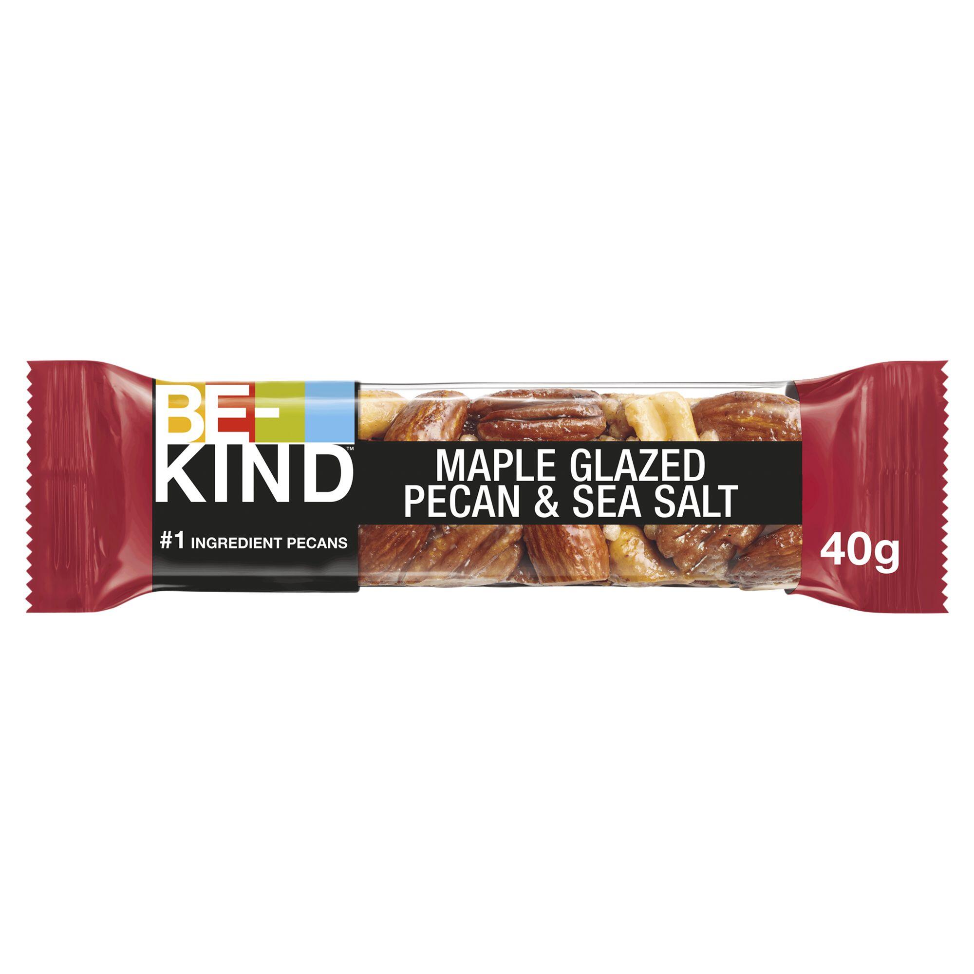 BE KIND Snackreep pecan ahorn zeezout glutenvrij - Maple Glazed Pecan & Sea Salt