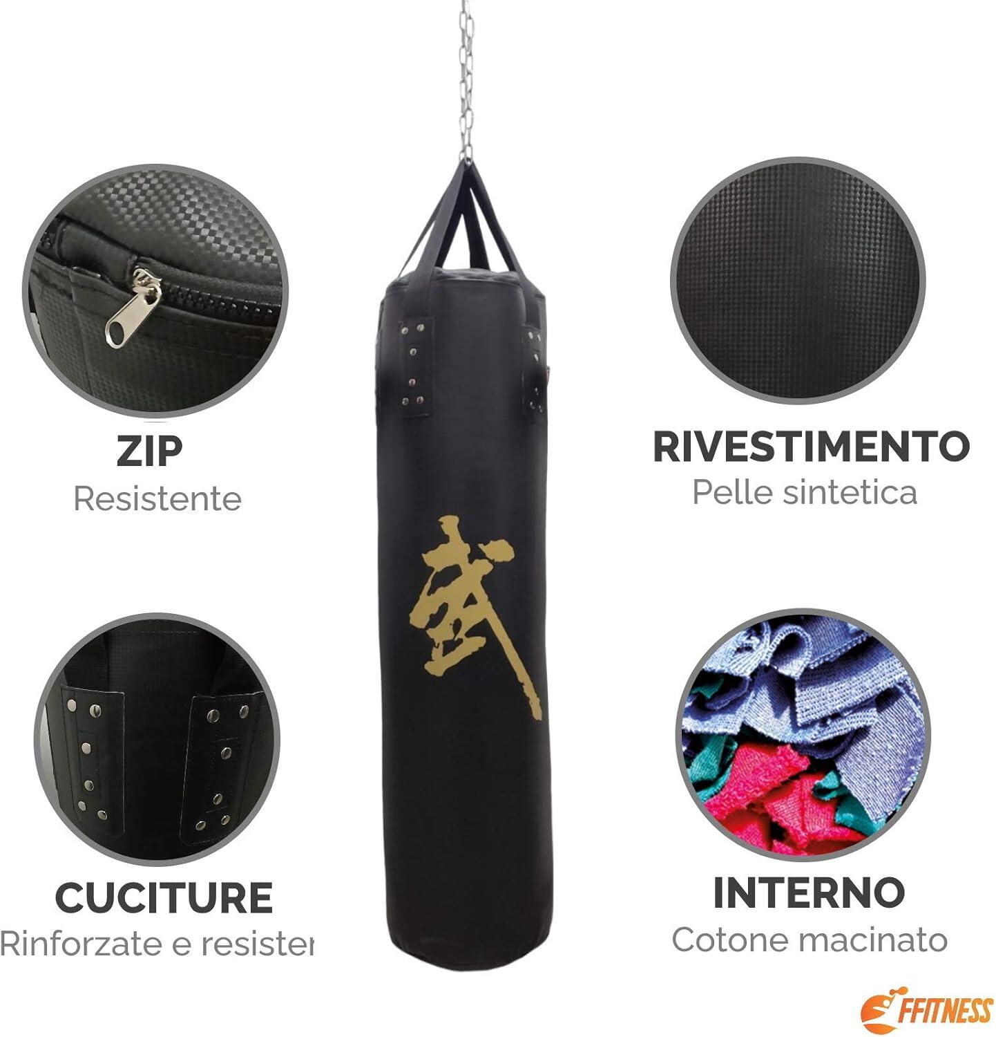 SACCO DA BOXE KICK BAG BOXING SAND BAG BOXE FF 2/5