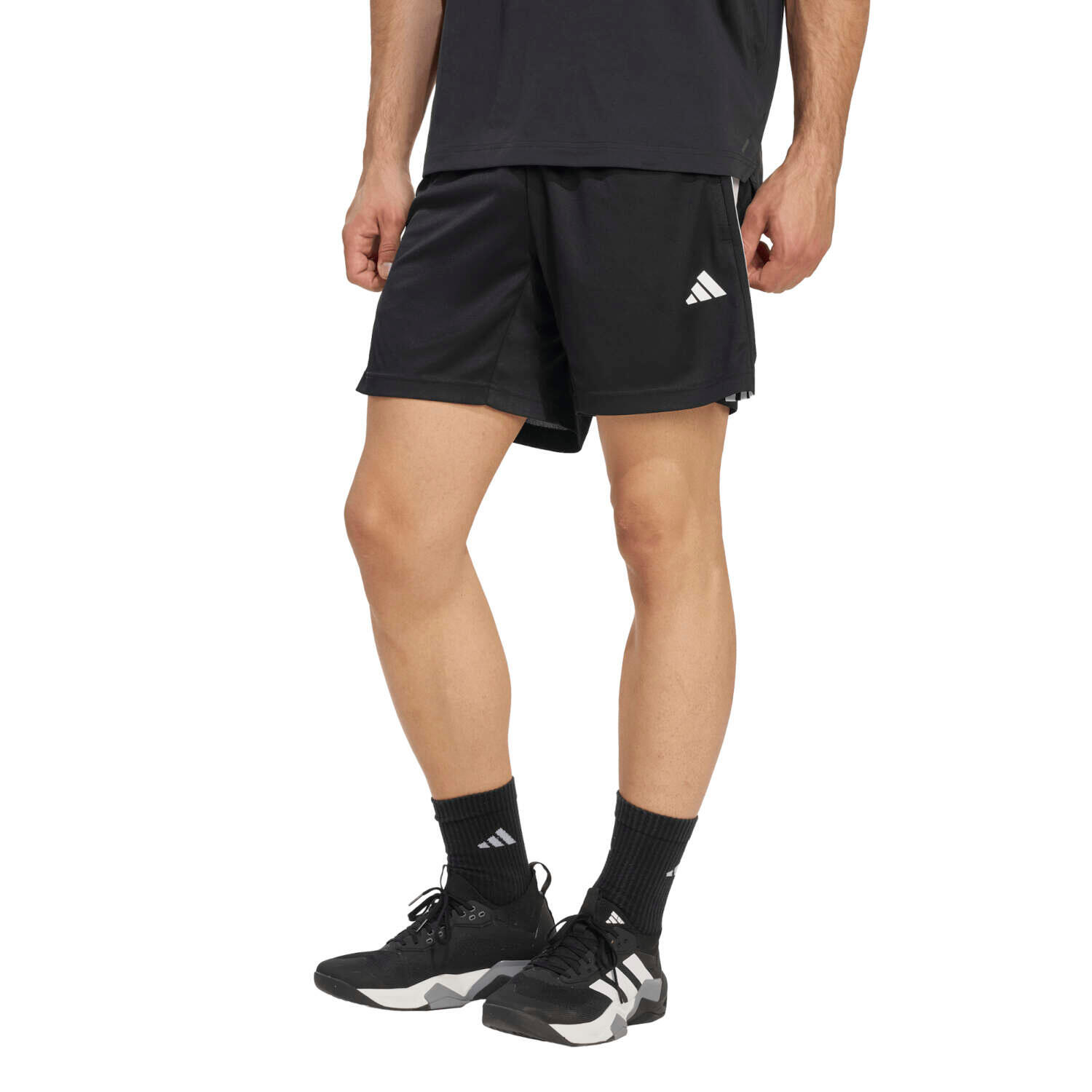 adidas Herren Shorts Workout Essentials Base 3-Stripes 7 IN 2/6