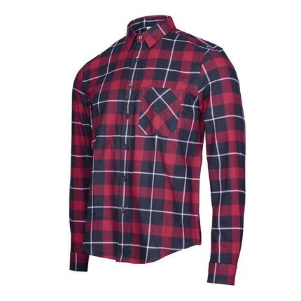 Chemise en flanelle décontractée pour hommes P - R.O.D Checker à carreaux noir