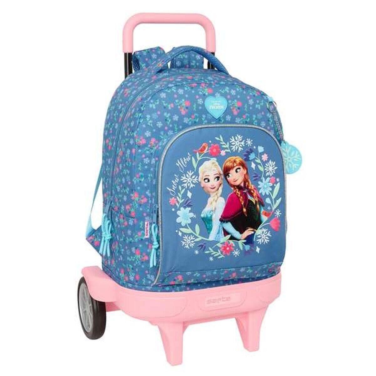 Disney Frozen - Cartable À Roulettes Disney Frozen Bleu - Sac À Dos - Bleu - Taille Unique - Decathlon