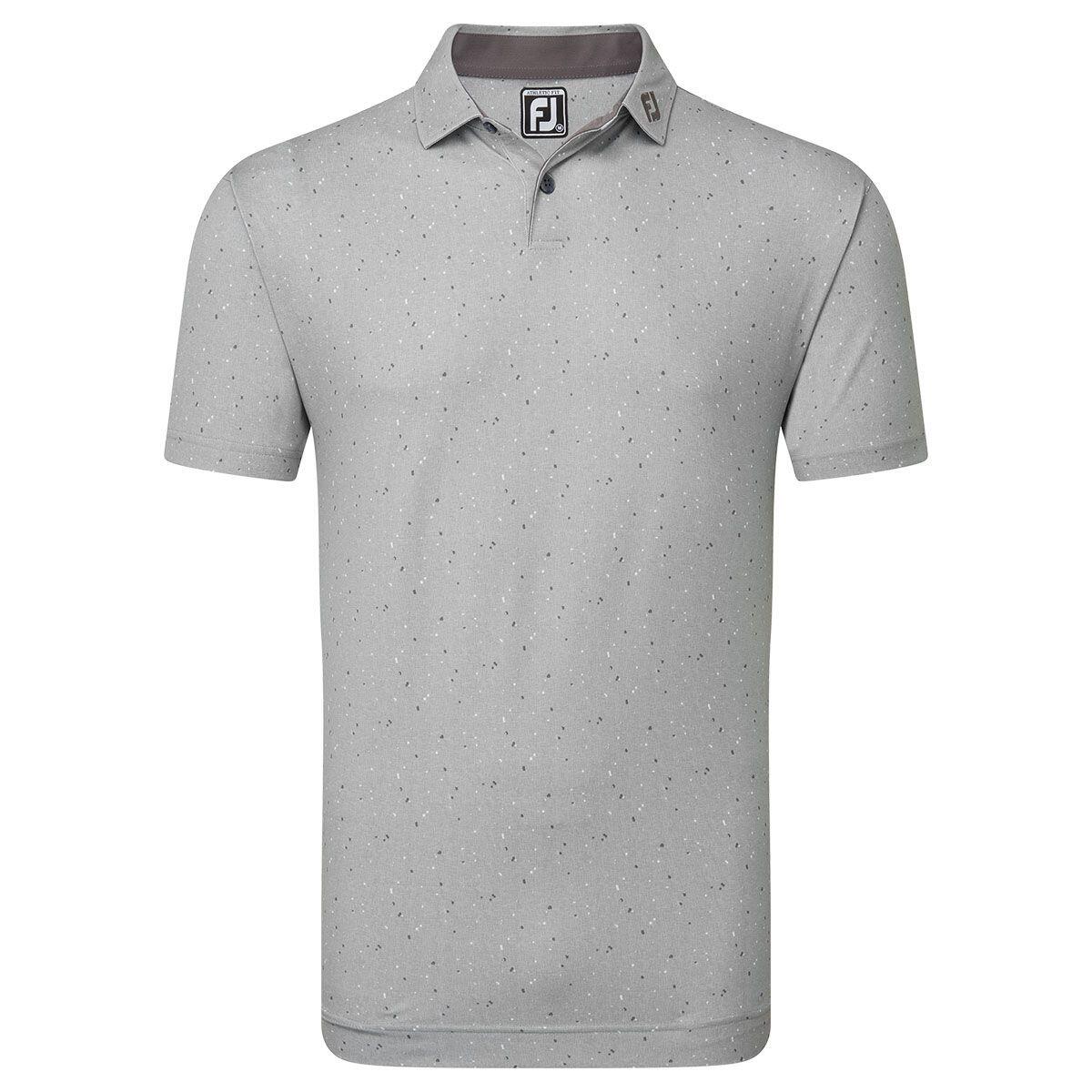 Footjoy - Polo De Golf Footjoy Tweed Texture Pour Homme, Gris - Sous Veste - Gris - Decathlon