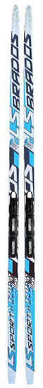 Langlaufskier Brados mit SNS-Bindung - glatt