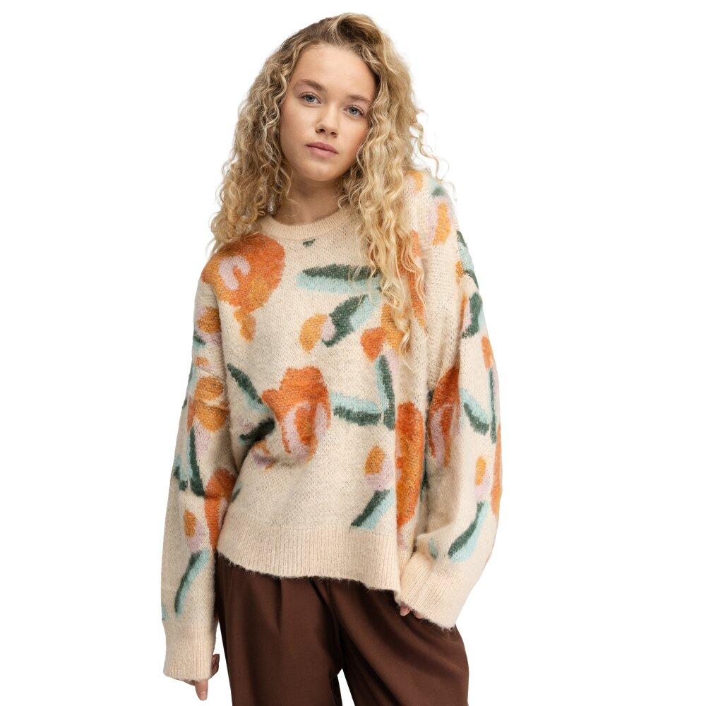 Siroko - Pull Oversize En Maille Femme Mainau-w Sand Beige - Pull - Beige - Decathlon