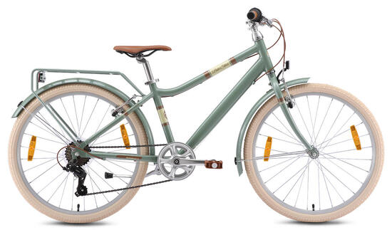Kinderfiets 24 inch vanaf 9 jaar, City Retro