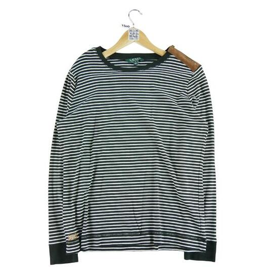 Second life - Langarm Damen T-Shirt Schwarz - Wie neu