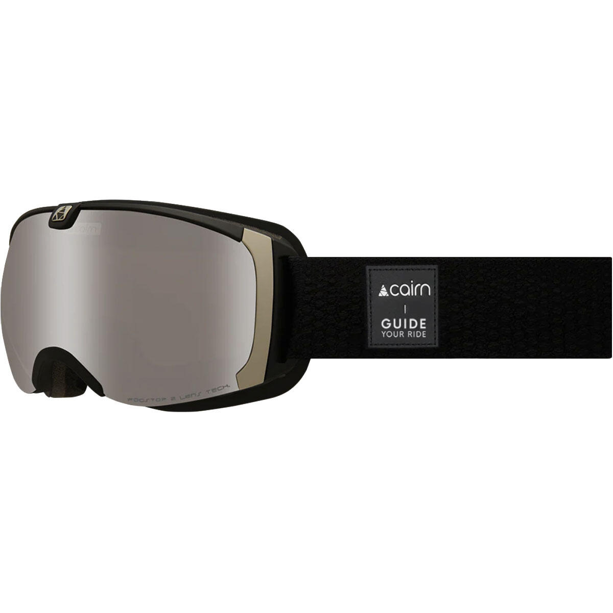 Cairn - Lunettes De Ski Femme - Cairn Pearl Spx 3000 - Matblacksilver - Lunettes De Soleil - Noir - Taille Unique - Decathlon