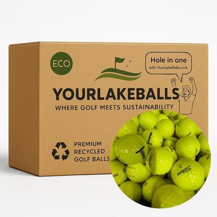 24 Balles de Golf Titleist Tour Soft Jaunes d’Occasion – Lakeballs