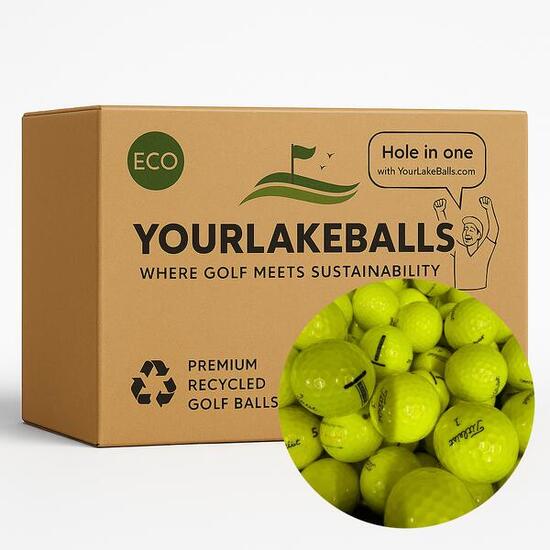 24 Balles de Golf Titleist Tour Soft Jaunes d’Occasion – Lakeballs