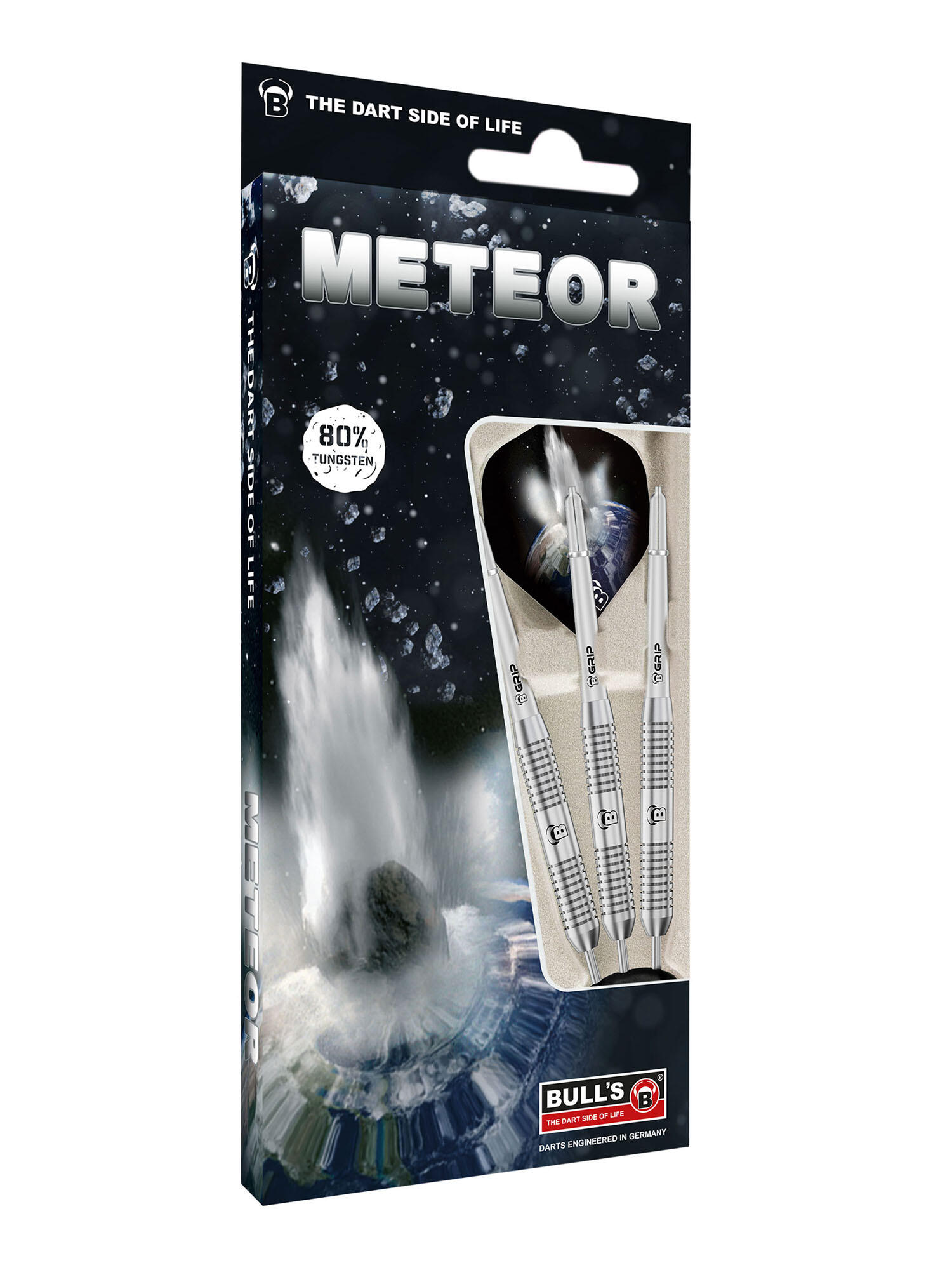 Darts Steeldarts unisex - Meteor MT1 Dartpfeile 80% Tungsten Darts-Set Anfänger 3/3