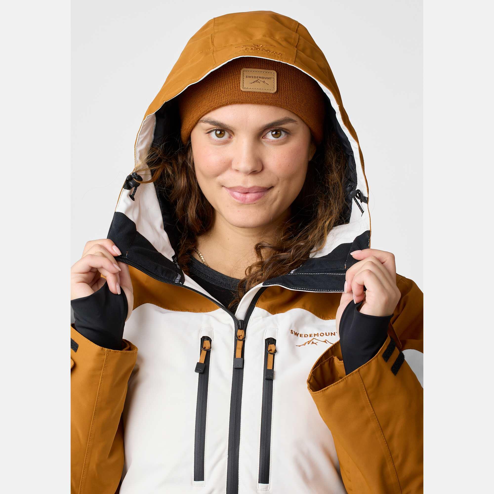 Winteroverall Skiën Vrouw Freeride Waterdicht 4/7
