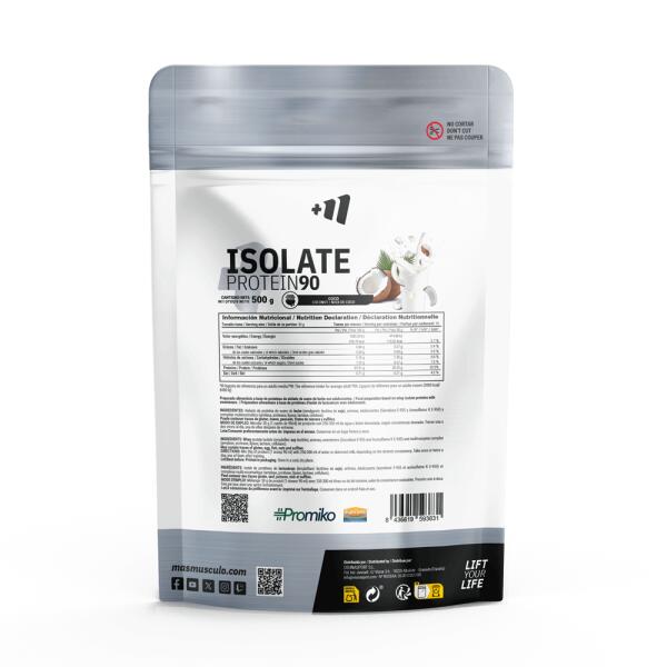 Isolate 90 CFM - 500 g Noix de coco de MASmusculo 2/6