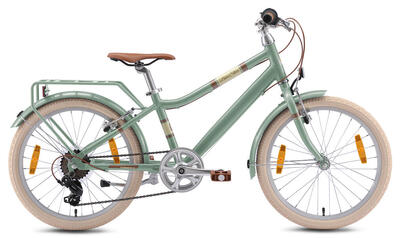 Kinderfiets 20 inch vanaf 6 - 9 jaar, city retro