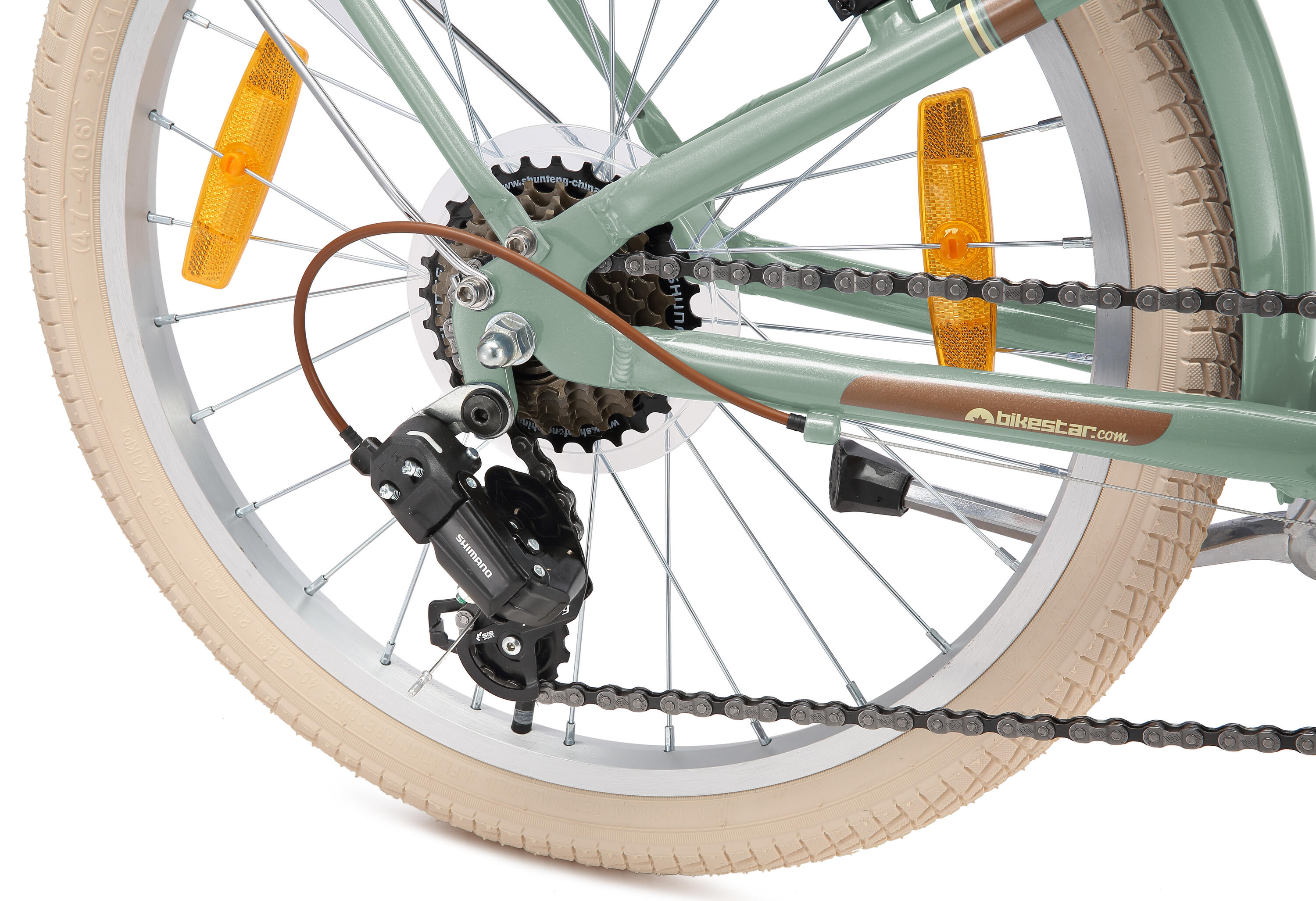 Vélo enfant 20 pouces à partir de 6 - 9 ans, VTC Classic 4/7