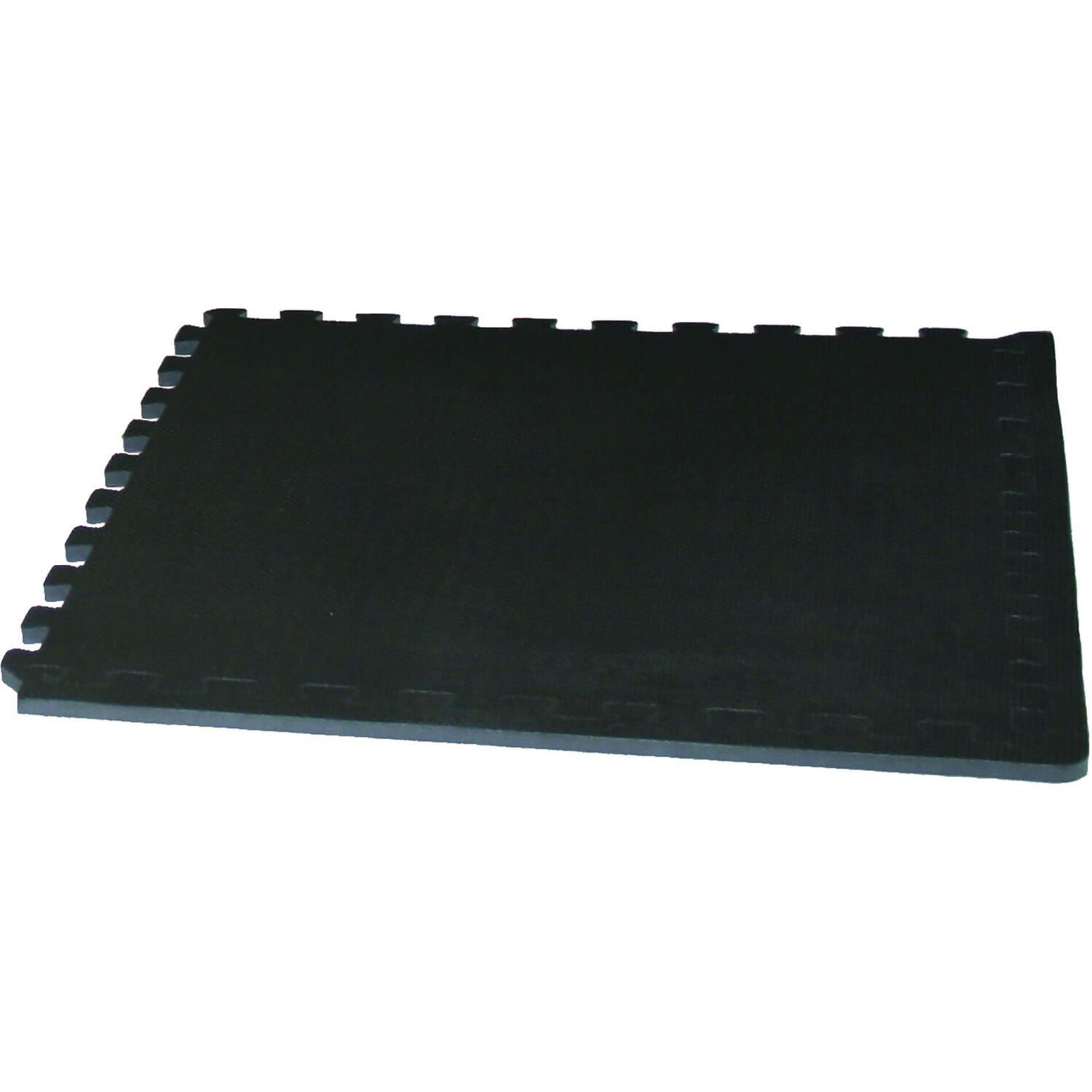 Tunturi - Set De 4 Tapis De Protection Sol Musculation 60x60cm - Dalle - Noir - No Size - Decathlon