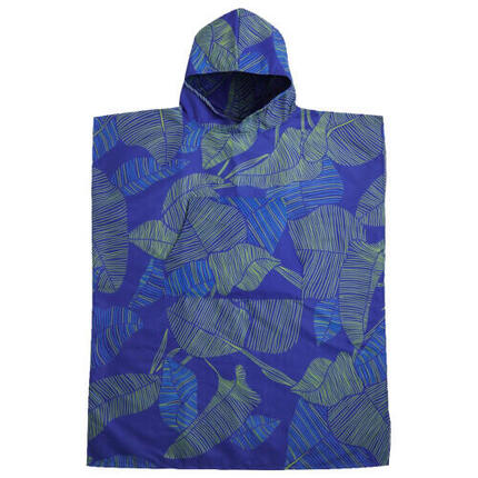 Poncho vestiaire PackTowl Botanical S/M — super absorbant, séchage rapide