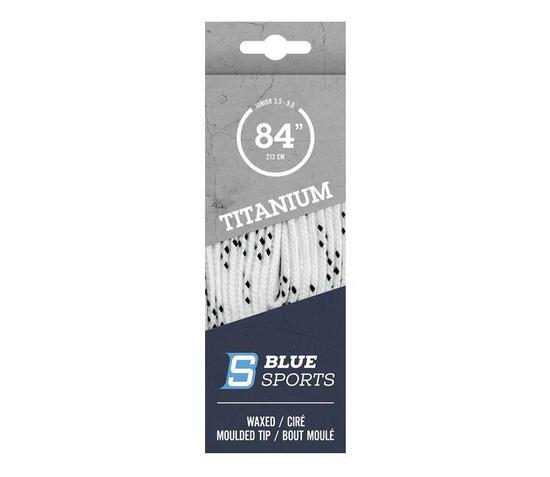 Schnürsenkel Blue Sports Titanium Pro gewachst