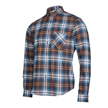 Chemise en flanelle décontractée pour hommes P - R.O.D Checker Bleu à carreaux