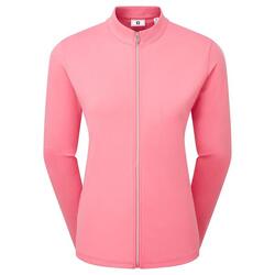 Veste de golf intermédiaire entièrement zippée Footjoy pour femme, rose