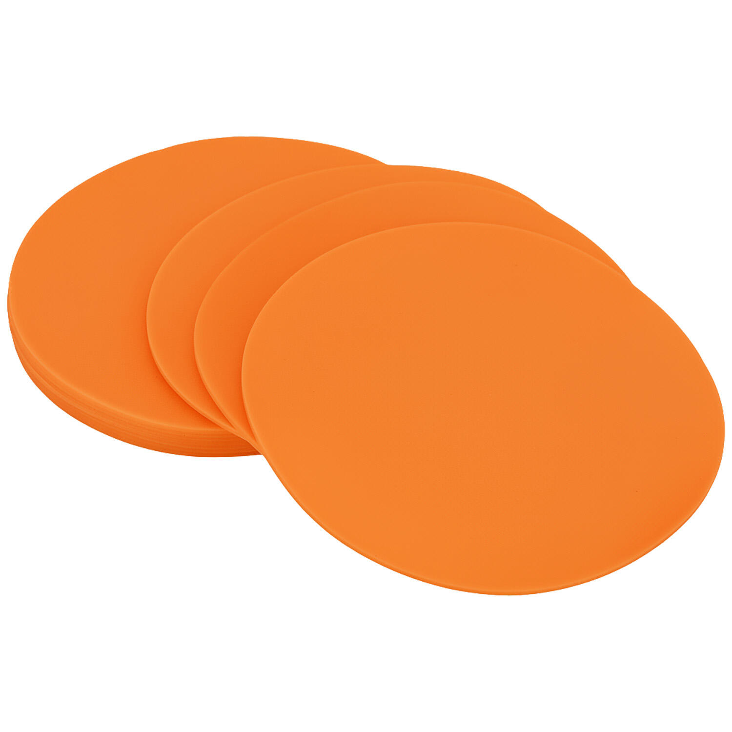 Set 10 Discos Entrenamiento Zastor Sol-20 - Naranja 3/6