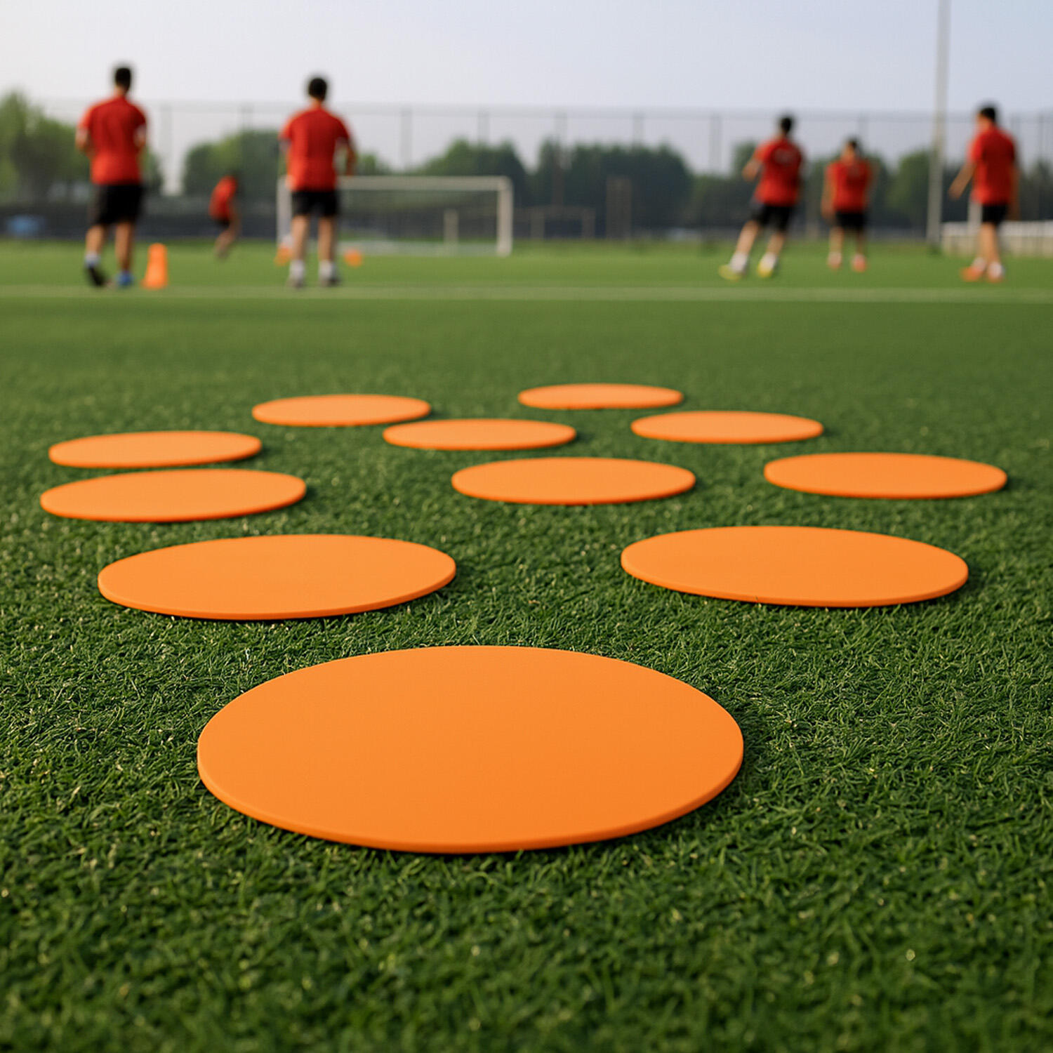 Set 10 Discos Entrenamiento Zastor Sol-20 - Naranja 2/6