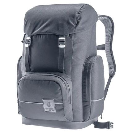 Sac à dos scolaire Deuter Scula 30 L noir - polyester recyclé, dos respirant