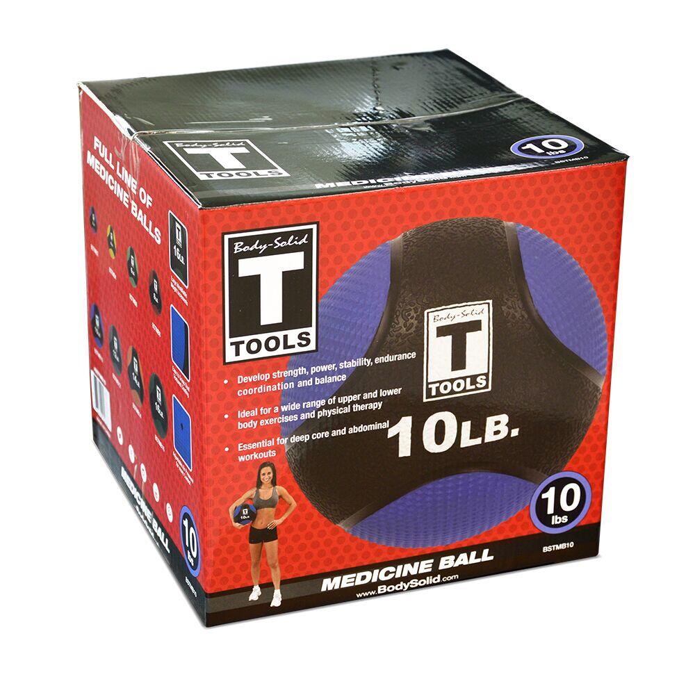 Body-Solid Medicine Ball - Medicijnbal - Geel - 1,8 kg 3/5