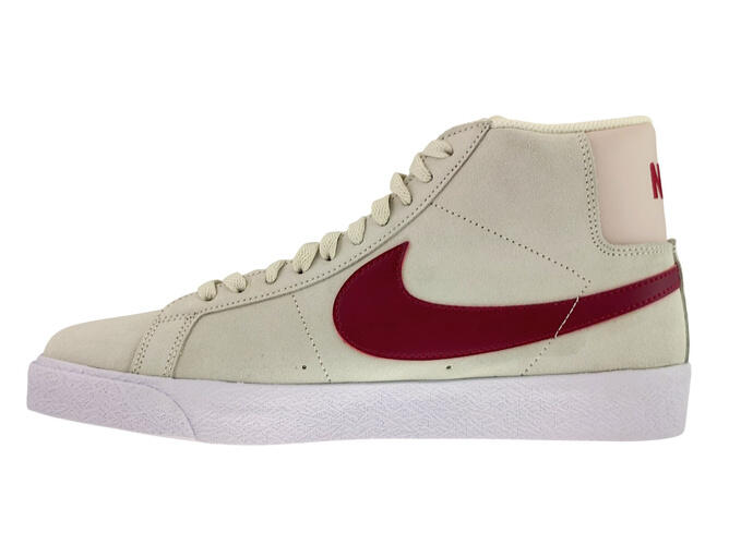 Nike SB Zoom Blazer Mid FD0731-100 Pale Ivory/Noble Red-Silt Red 41 2/4