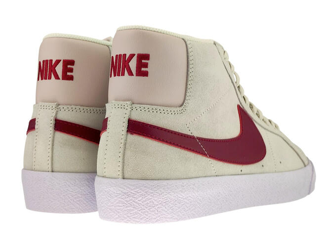 Nike SB Zoom Blazer Mid FD0731-100 Pale Ivory/Noble Red-Silt Red 41 4/4