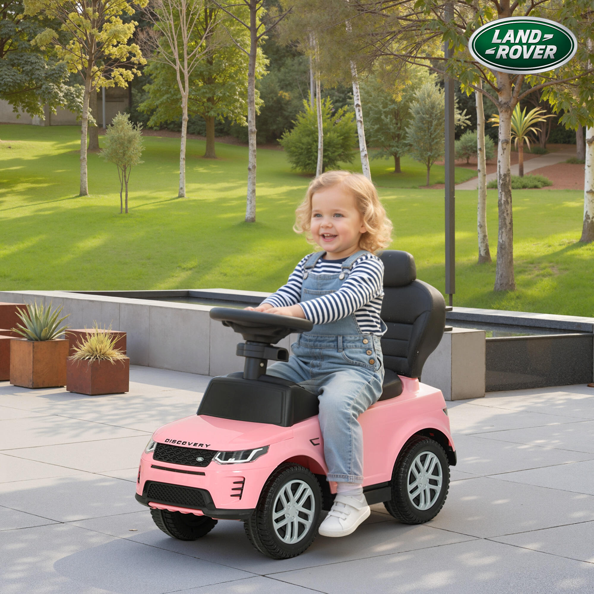 Carro Andador para Bebés AIYAPLAY 84x40x94.5 cm Rosa 5/5