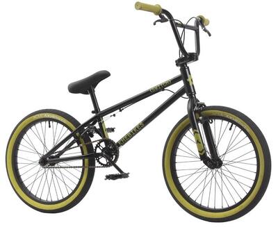 Bmx kinderfiets switch zwart 20 inch 11,3 kg