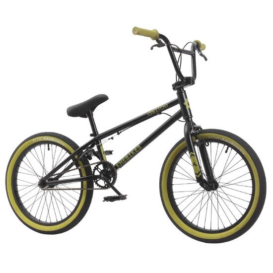 BMX rower dziecięcy SWITCH czarny 20 cali 11,3 kg