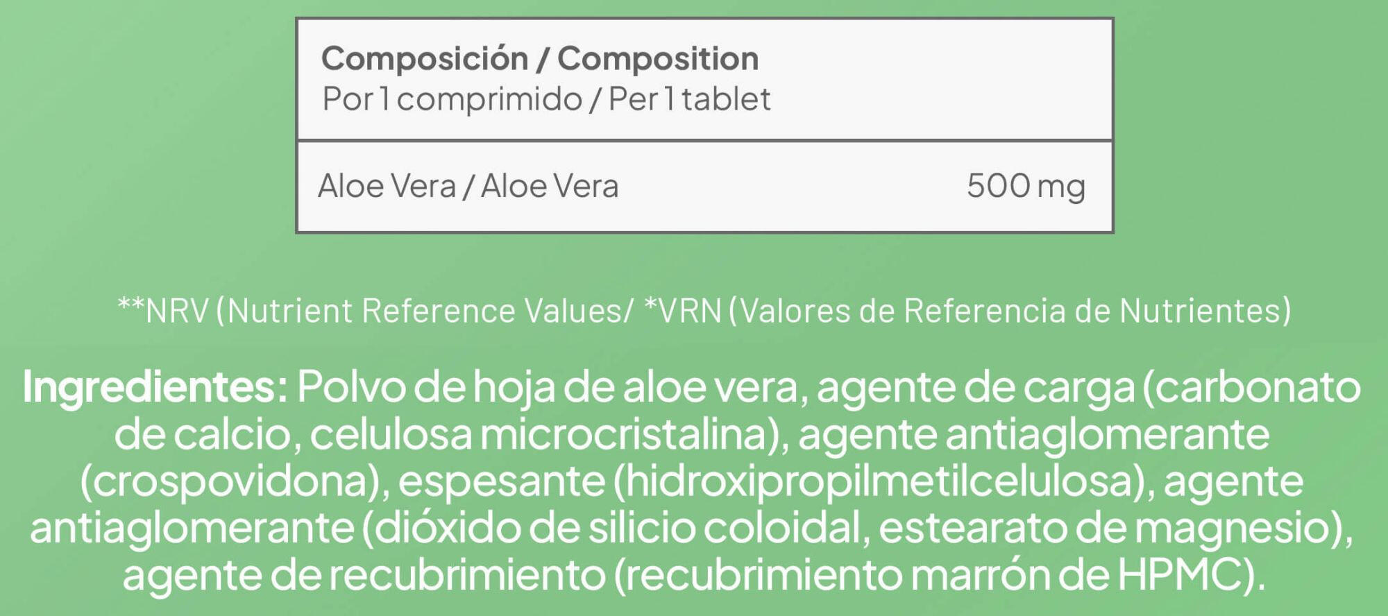 Aloe Vera - 60 Compresse Vegetali Beverly Nutrition 2/3