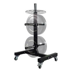 Tunturi Rack de Rangement pour Disques de Musculation