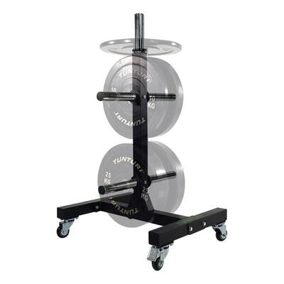 Tunturi upright bumper plate rack