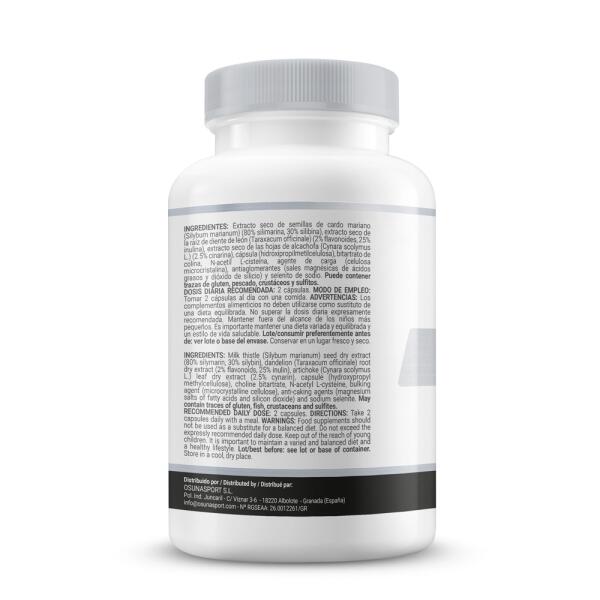 Liver Detox - 120 vegetable capsules de MASmusculo 2/5