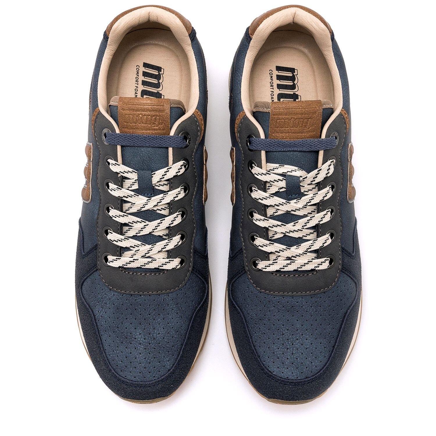 Sneakers homme MTNG Porland bleu 4/6
