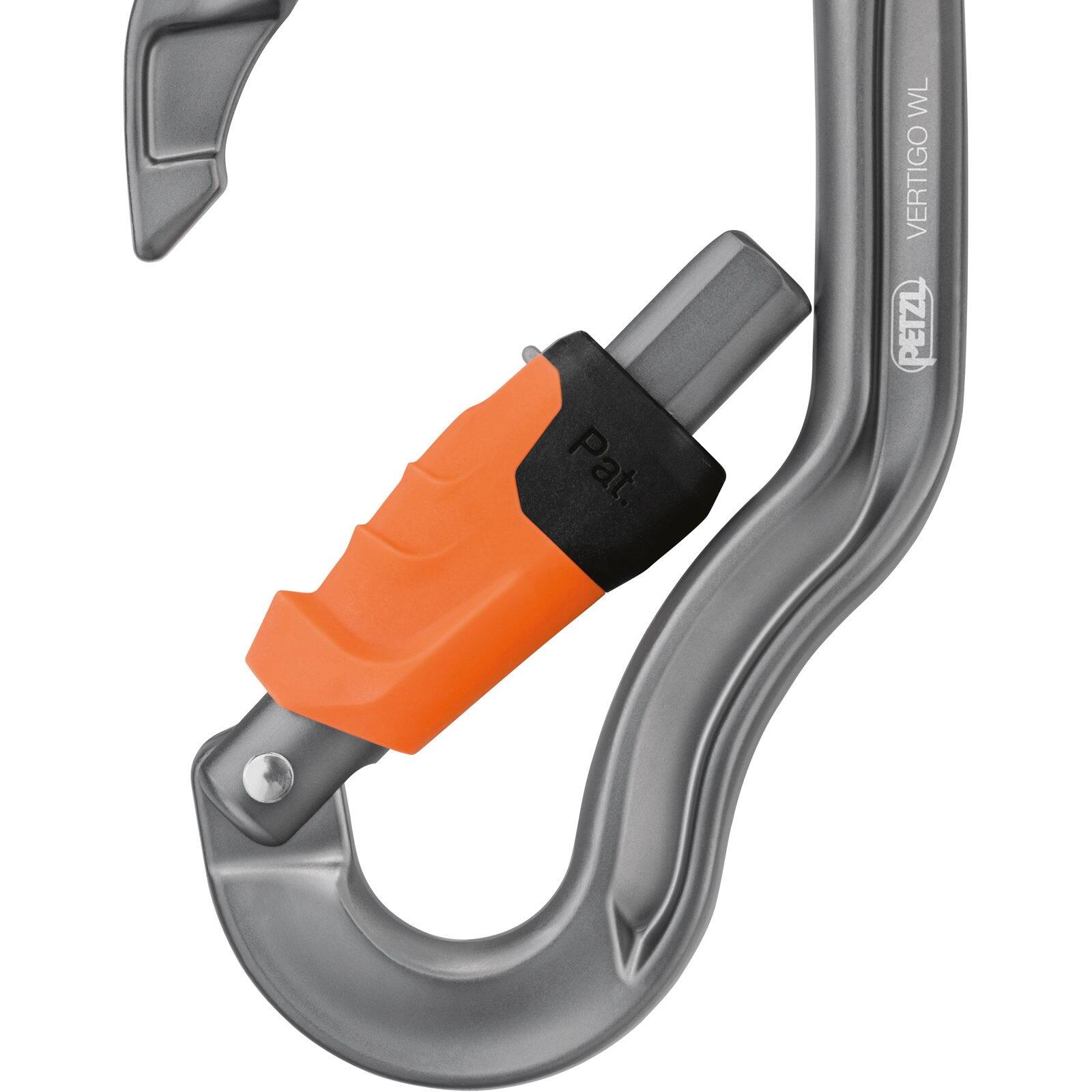 Mousqueton de via ferrata Petzl Vertigo Wire Lock 3/5