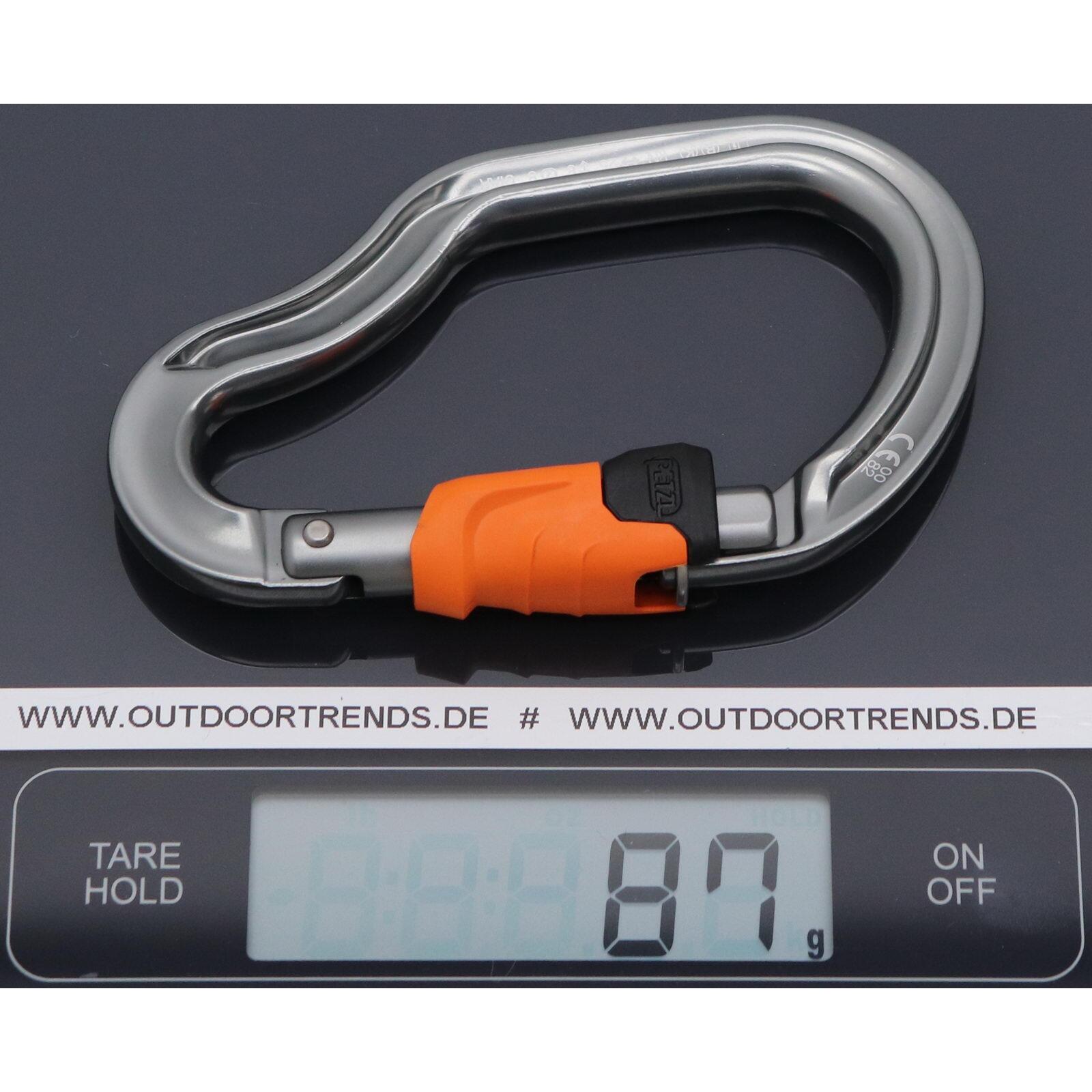 Mousqueton de via ferrata Petzl Vertigo Wire Lock 5/5