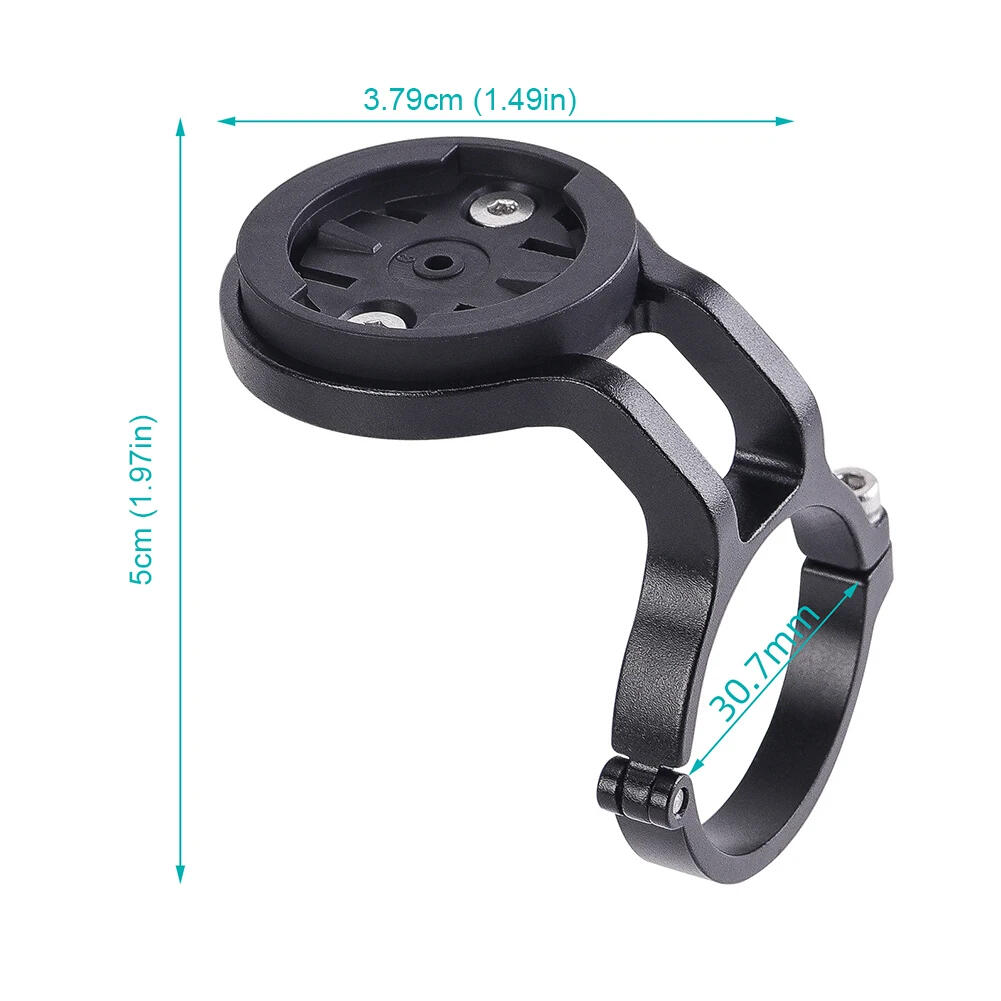 Supporto manubrio in alluminio per ciclocomputer 31,8 mm 5/5