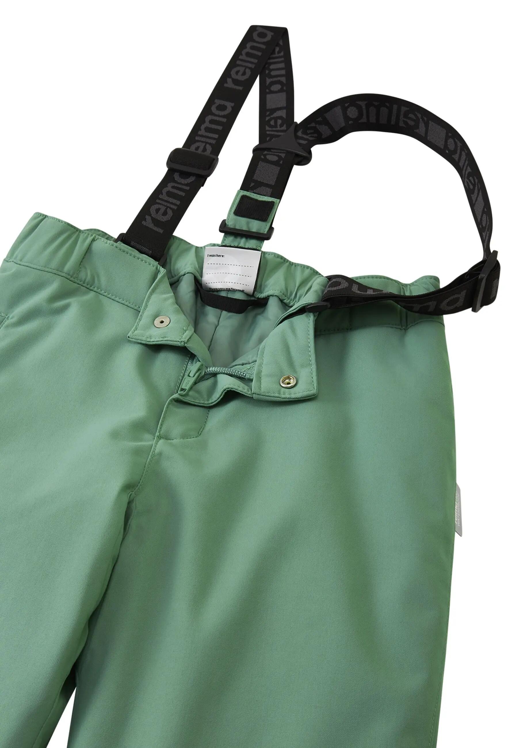 Pantaloni da neve per bambini Tec Loikin Green Clay 3/5