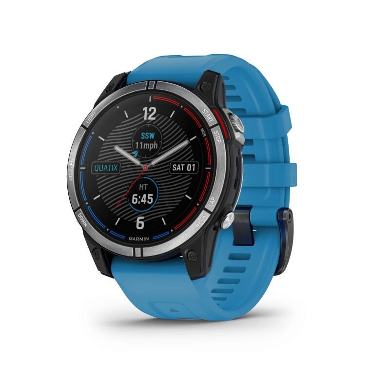 Garmin - Montre Gps Quatix 7 - Garmin - Montre - Bleu - Taille Unique - Decathlon