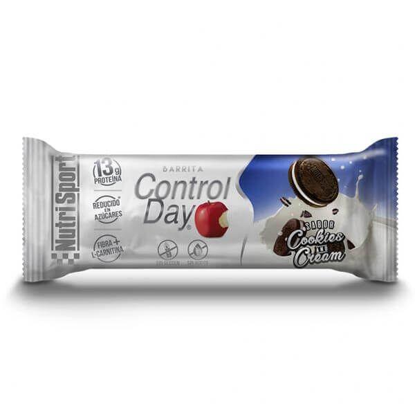 NUTRISPORT Bar control day - 44g Cookies e Creme da Nutrisport