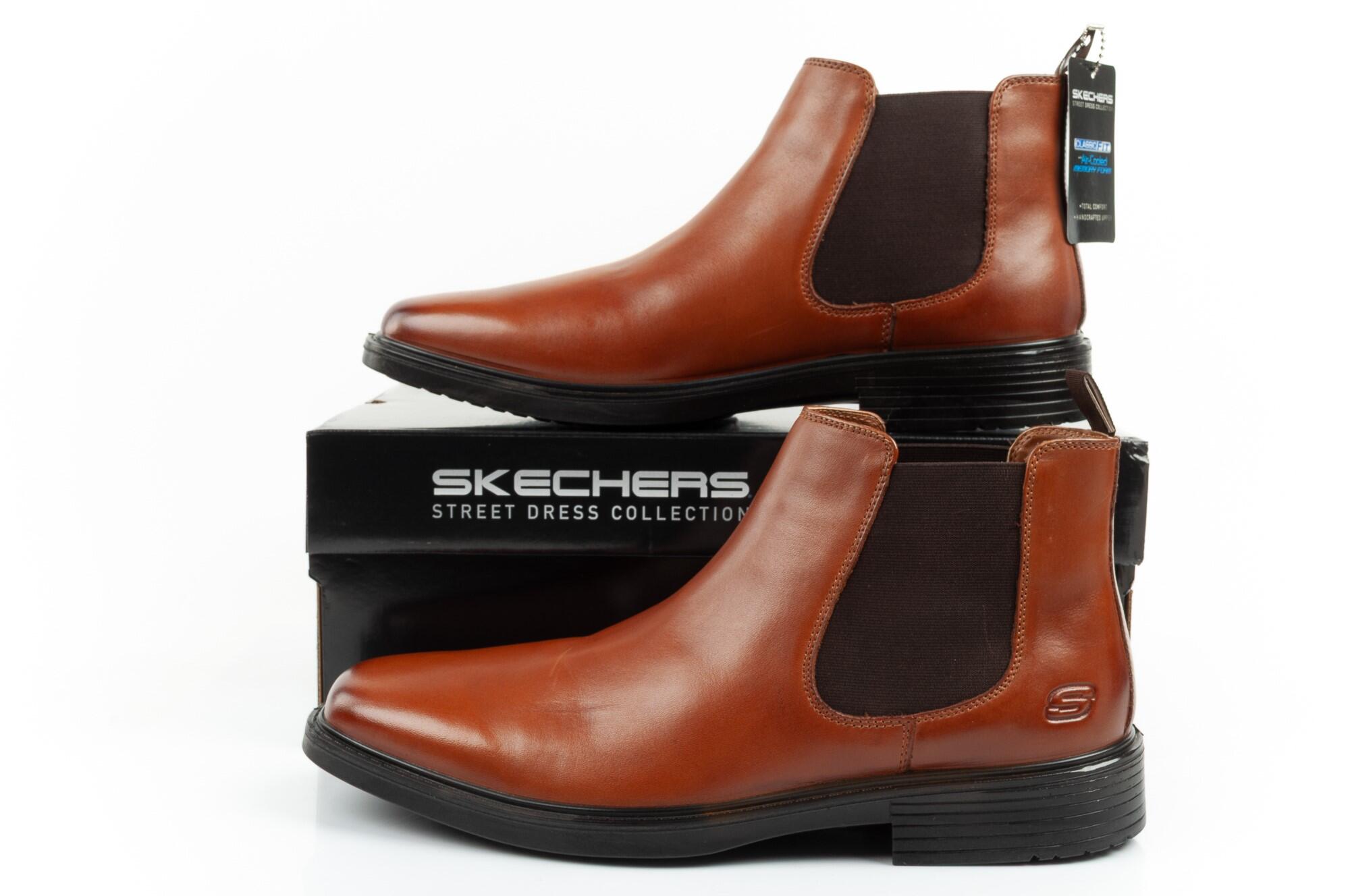 Pánské kožené boty Skechers Miller-Boris 6/6